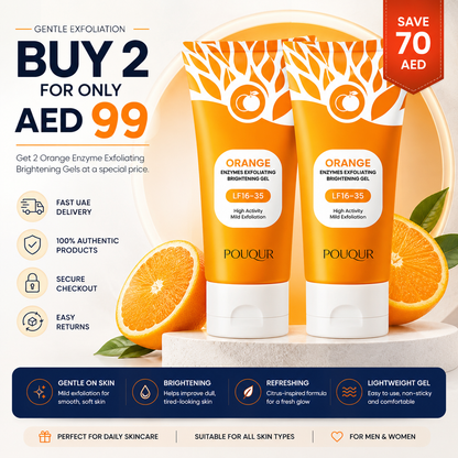 Buy 2 Orange Enzyme Brightening Gels | Bundle Offer UAE
