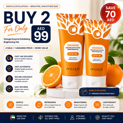 Buy 2 Orange Enzyme Brightening Gels | Bundle Offer UAE