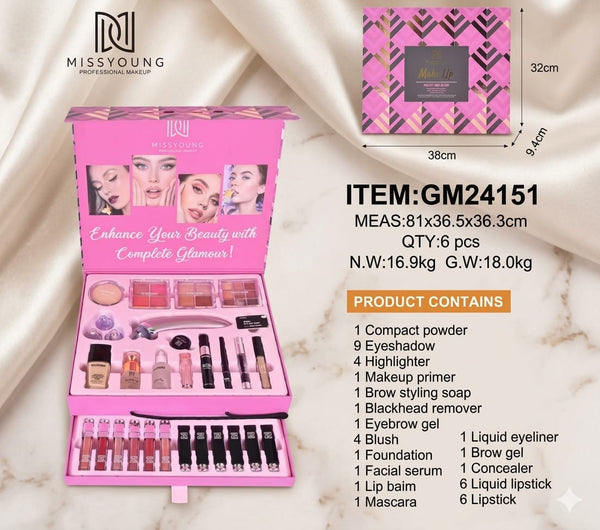 Ultimate Face Contour, Lips & Eyes Vanity Box Suite