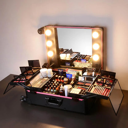 Glamour Expedition Pro Makeup Artist Vanity Case 1149
