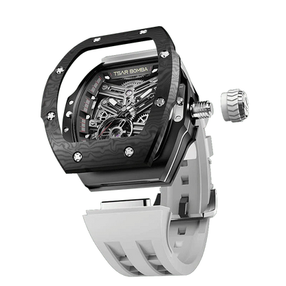 TSAR BOMBA TB8218 Luxury Skeleton Automatic Watch for Men